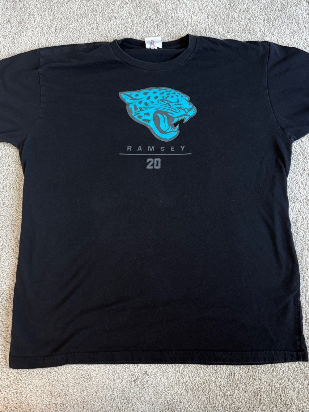 Jalen Ramsey 20 Jacksonville Jaguars Majestic NFL T Shirt XL 24x29